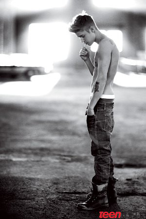 Justin Bieber, Teen Vogue Justin Bieber, Teen Vogue